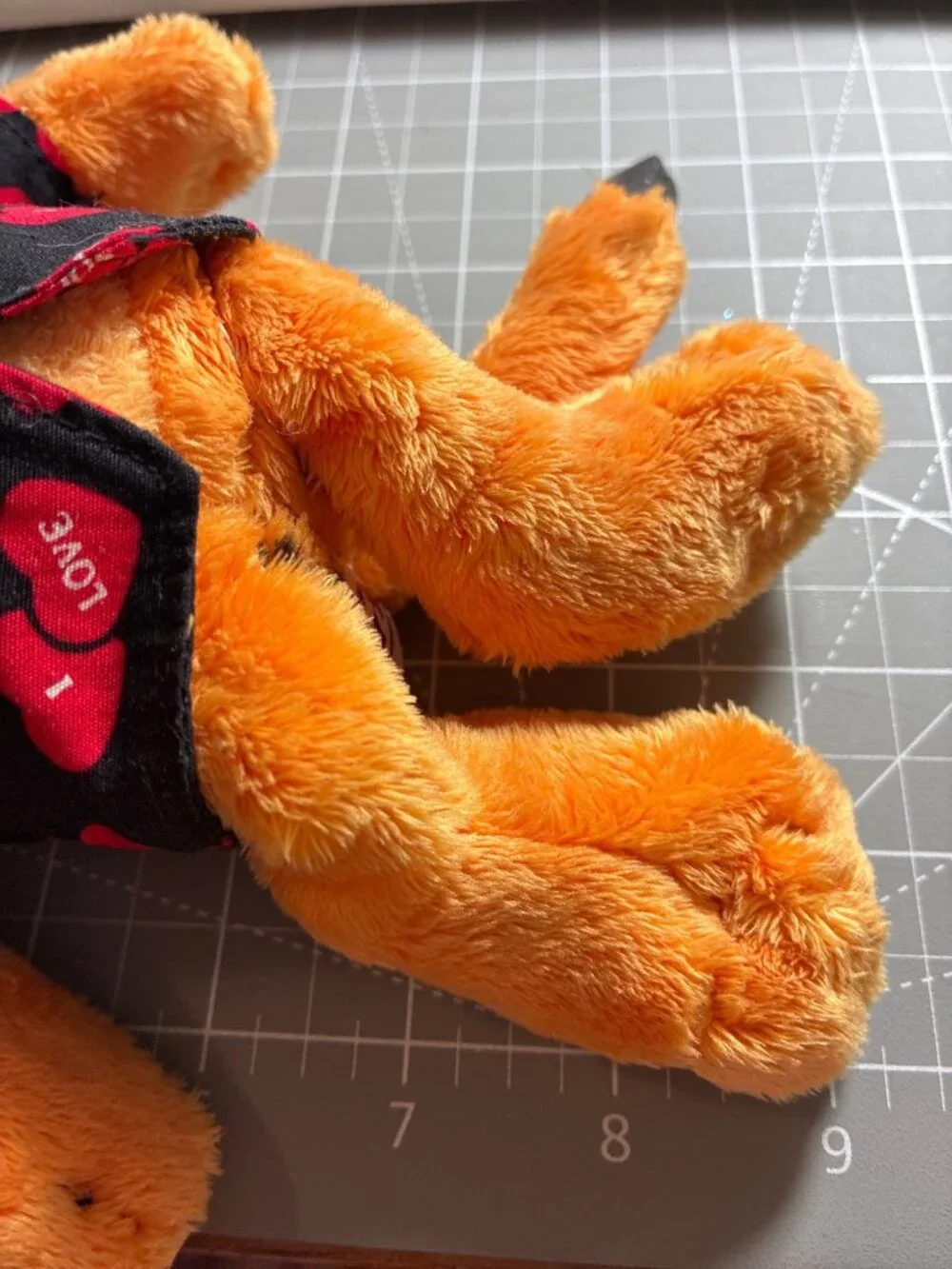2005 TY Garfield Happy Valentine's Day Beanie Baby Plush 9